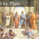 A painting of the school of athens by plato.
