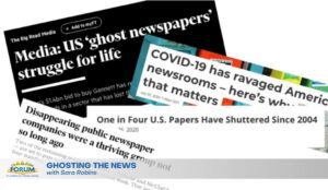 Ghosting the news