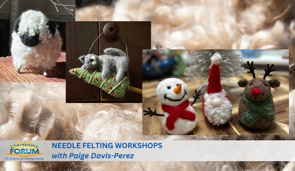 Needle felting workshop